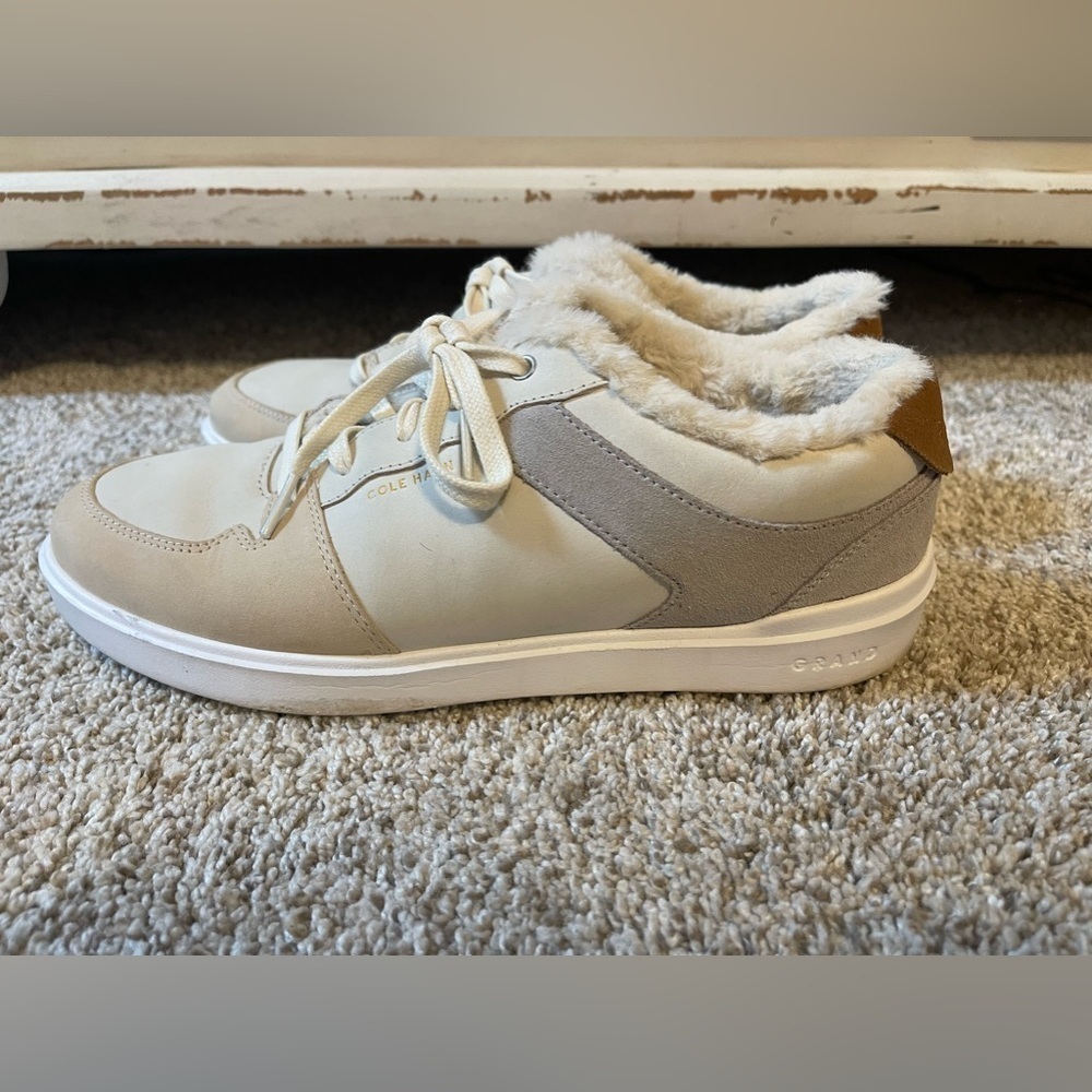 Cole Haan Grand sneakers with faux fur lining - Picture 2 of 7